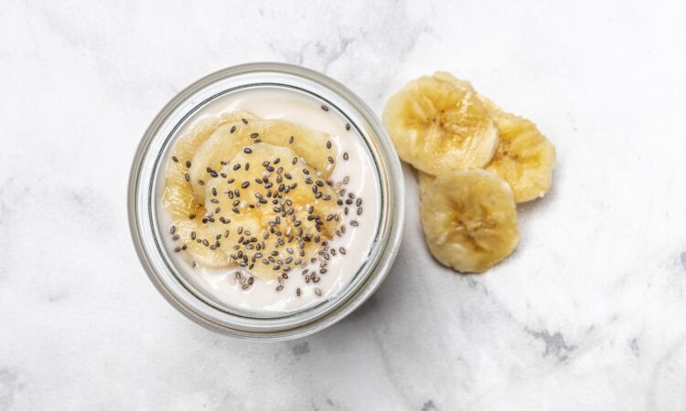 Ніжний банановий пудинг за кілька хвилин