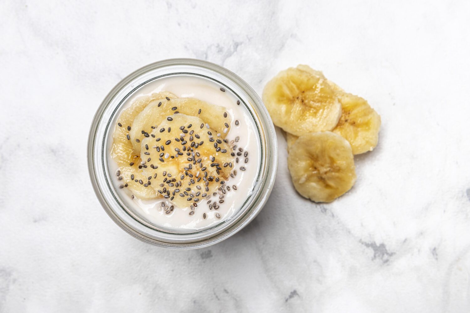 Нежный банановый пудинг за несколько минут