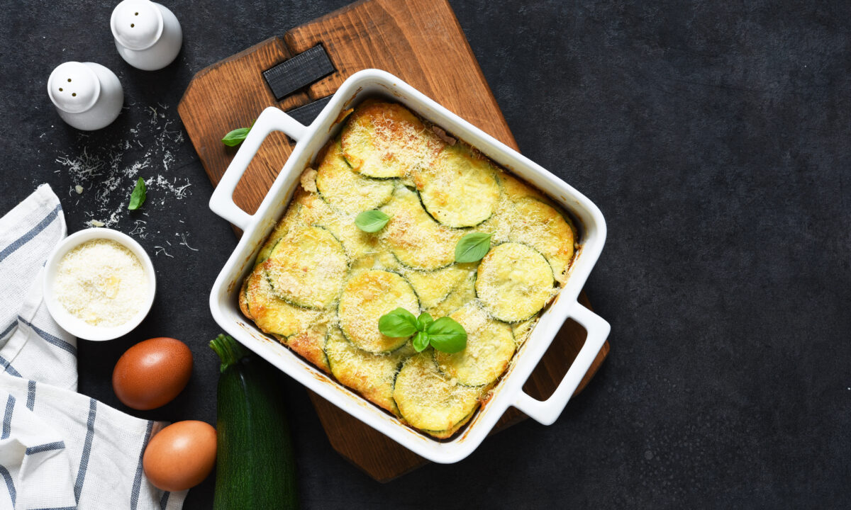 Лазанья из кабачков