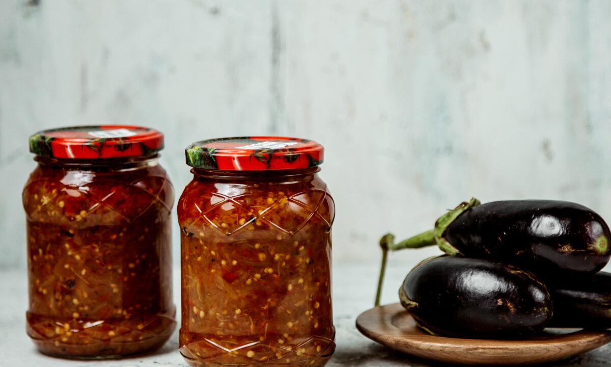 Лечо з баклажанами