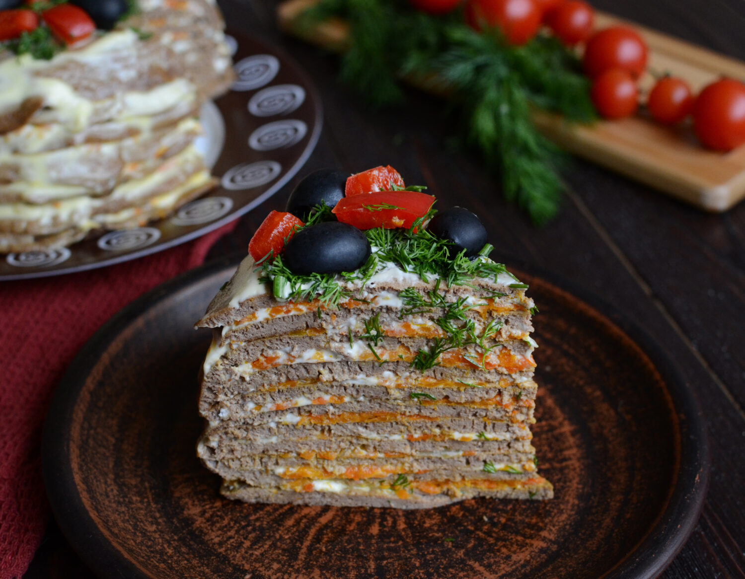 Печінковий торт