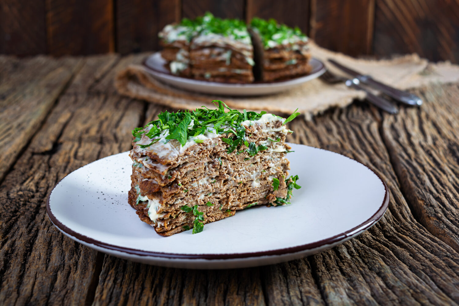 Печінковий торт