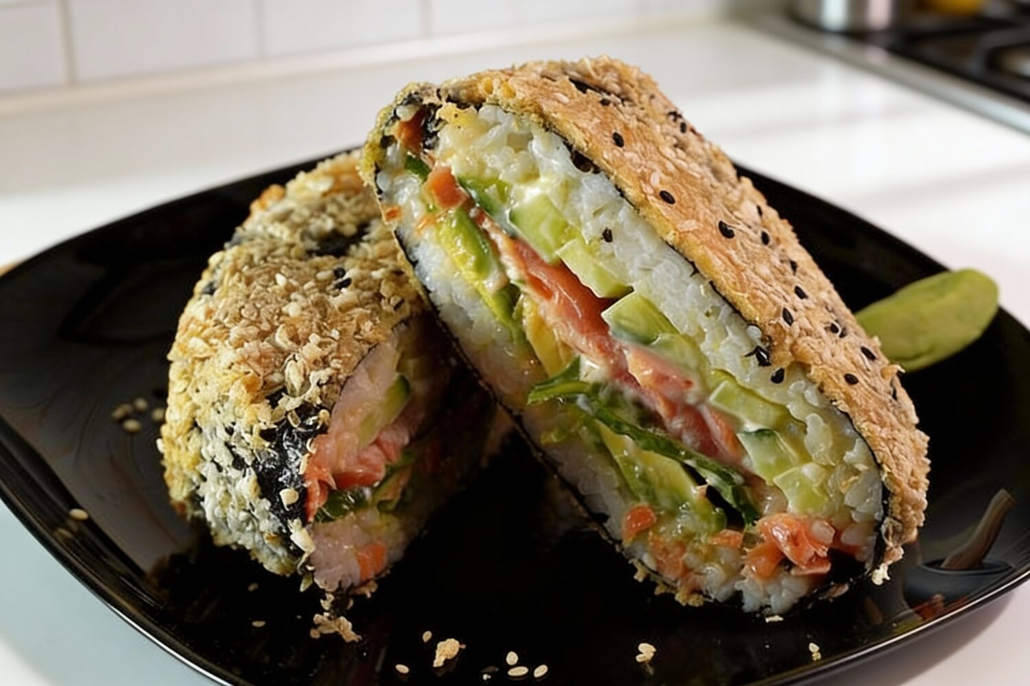 Суші-бургер: оригінальна альтернатива ролам