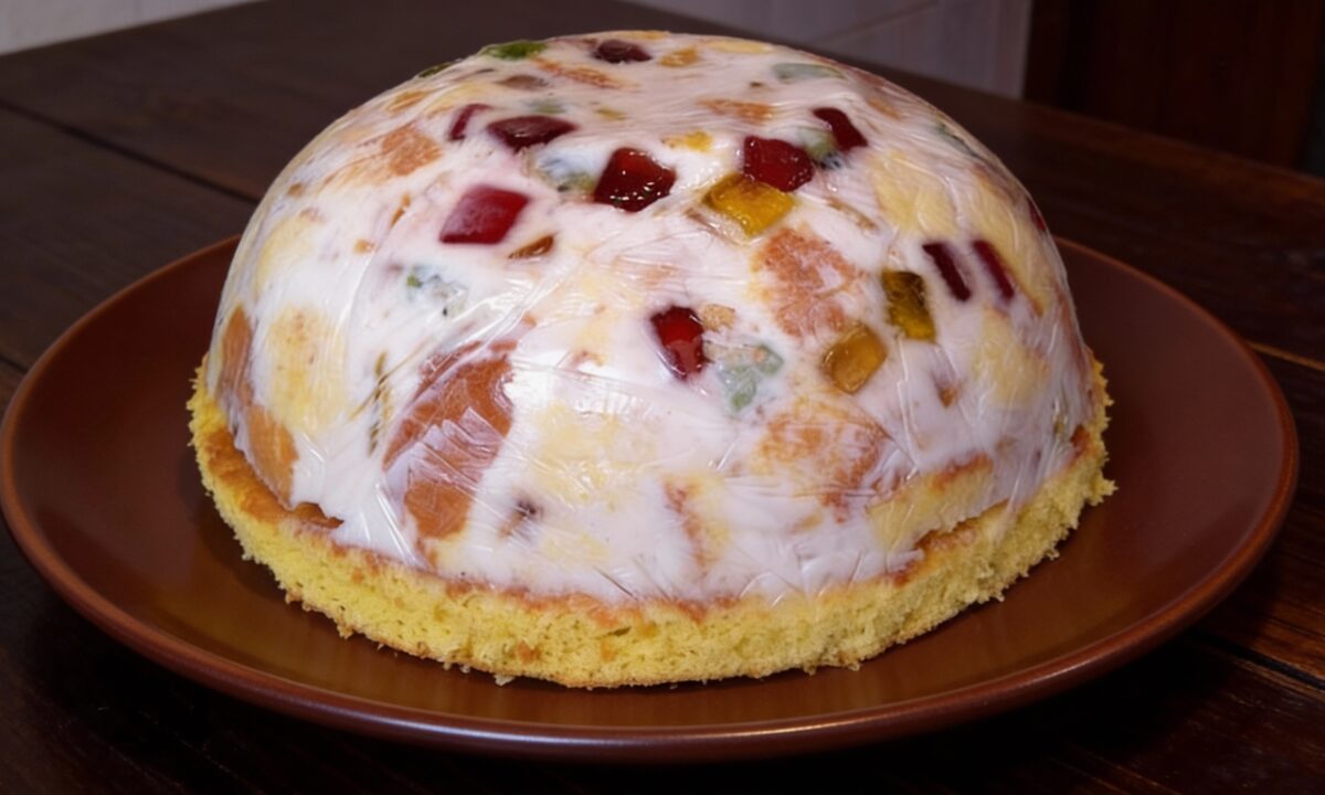 Торт битое стекло