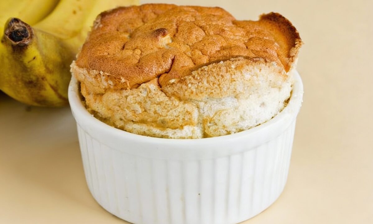 Легкое банановое суфле: нежность и воздушность в каждом кусочке.
