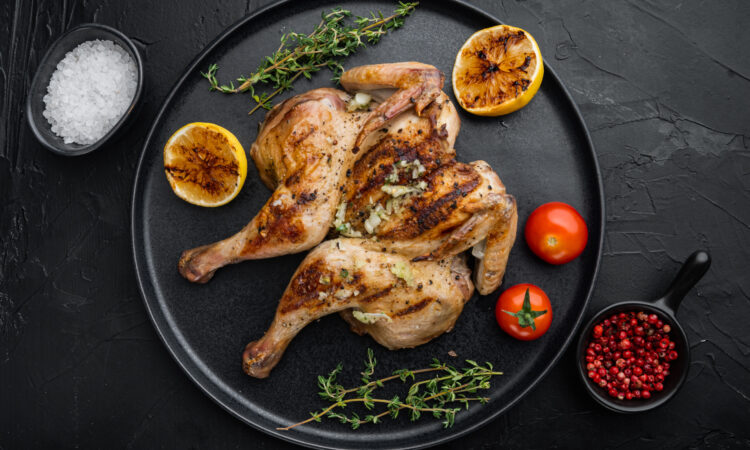 Соковите курча табака на сковороді: швидко та смачно