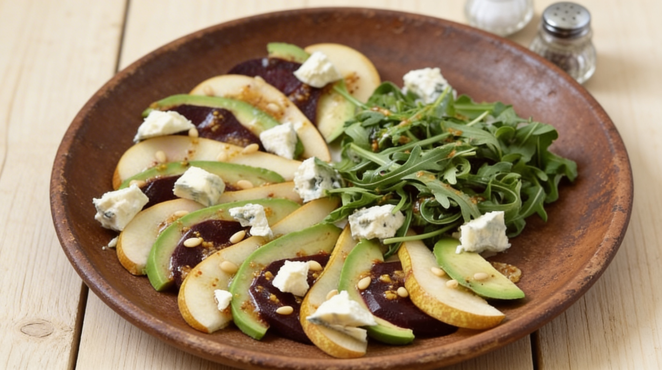 Салат з буряка та груші