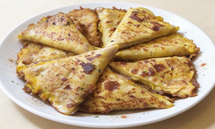 блинчики-треугольники