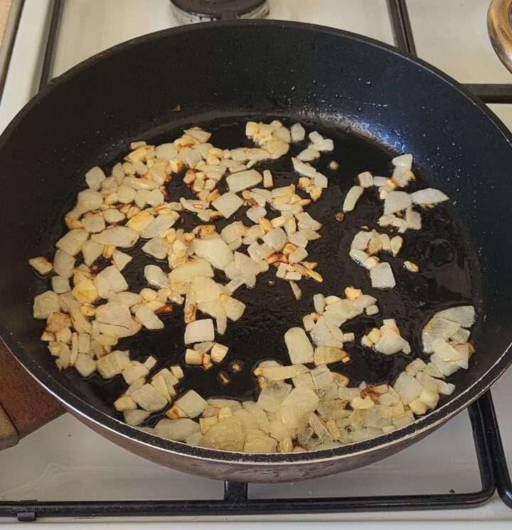 Цибуля з часником