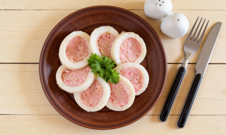 Фарширований кальмар