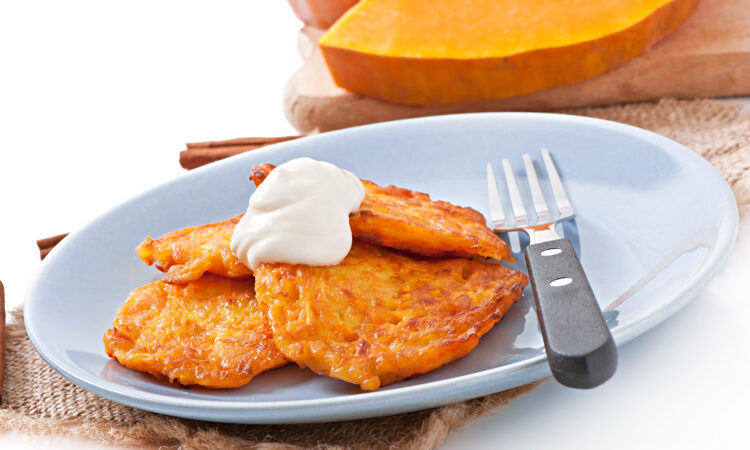 Тыквенные оладьи