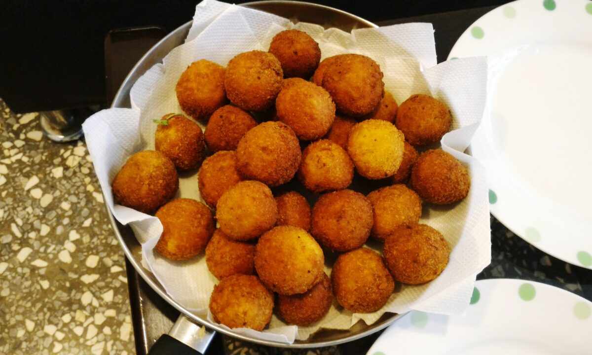 Картофельные шарики