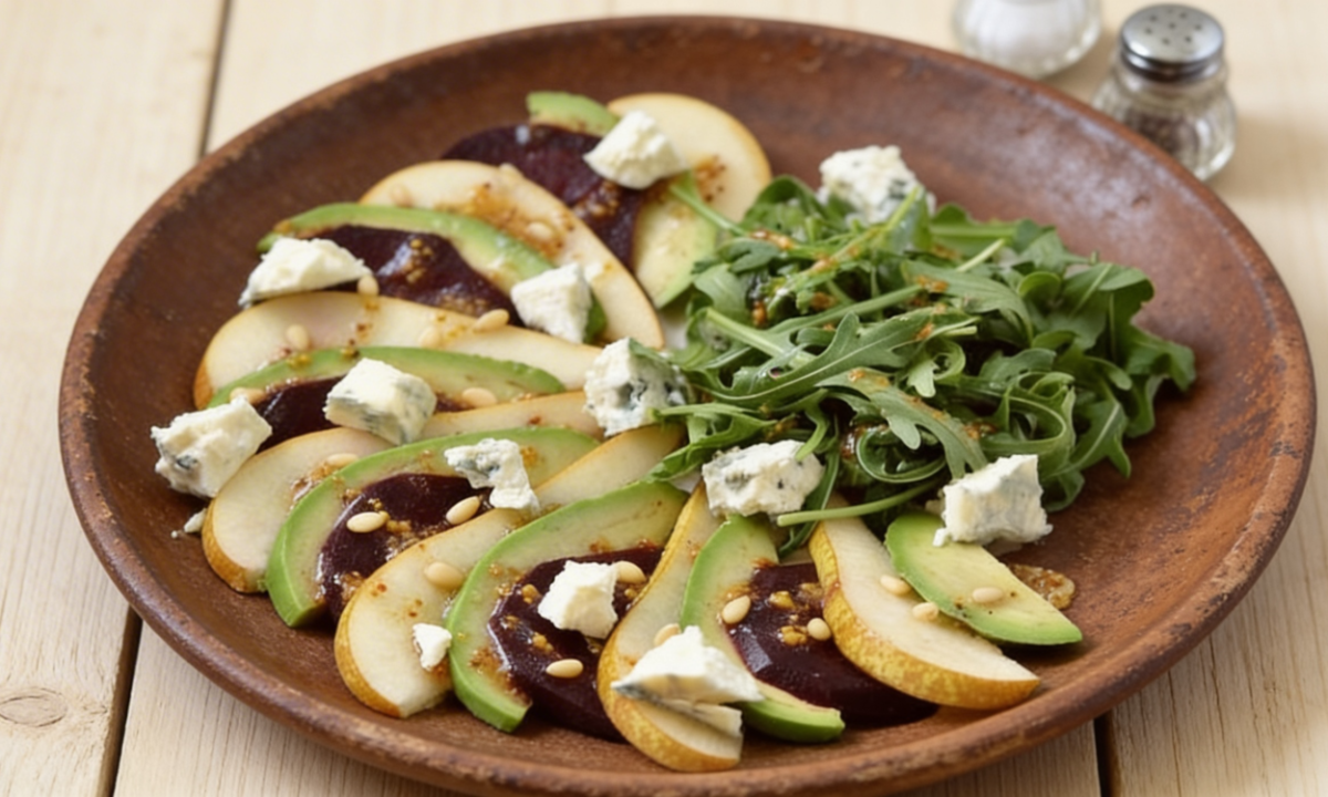 Салат из свеклы, груши