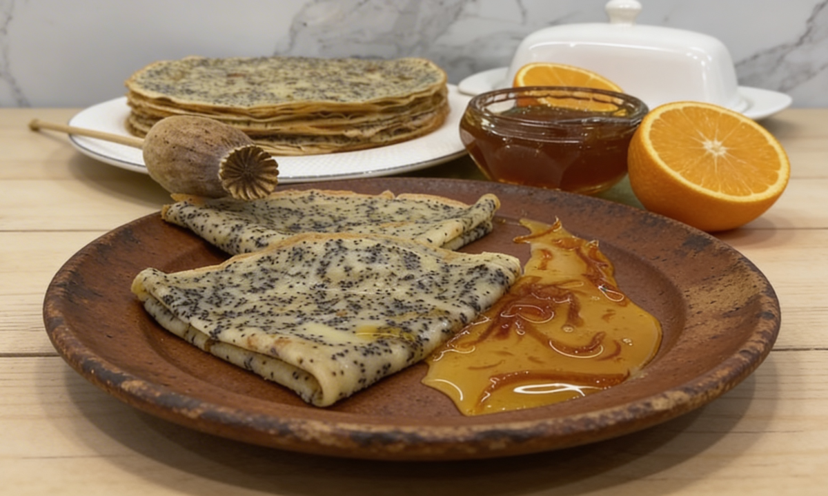 Блинчики с маком