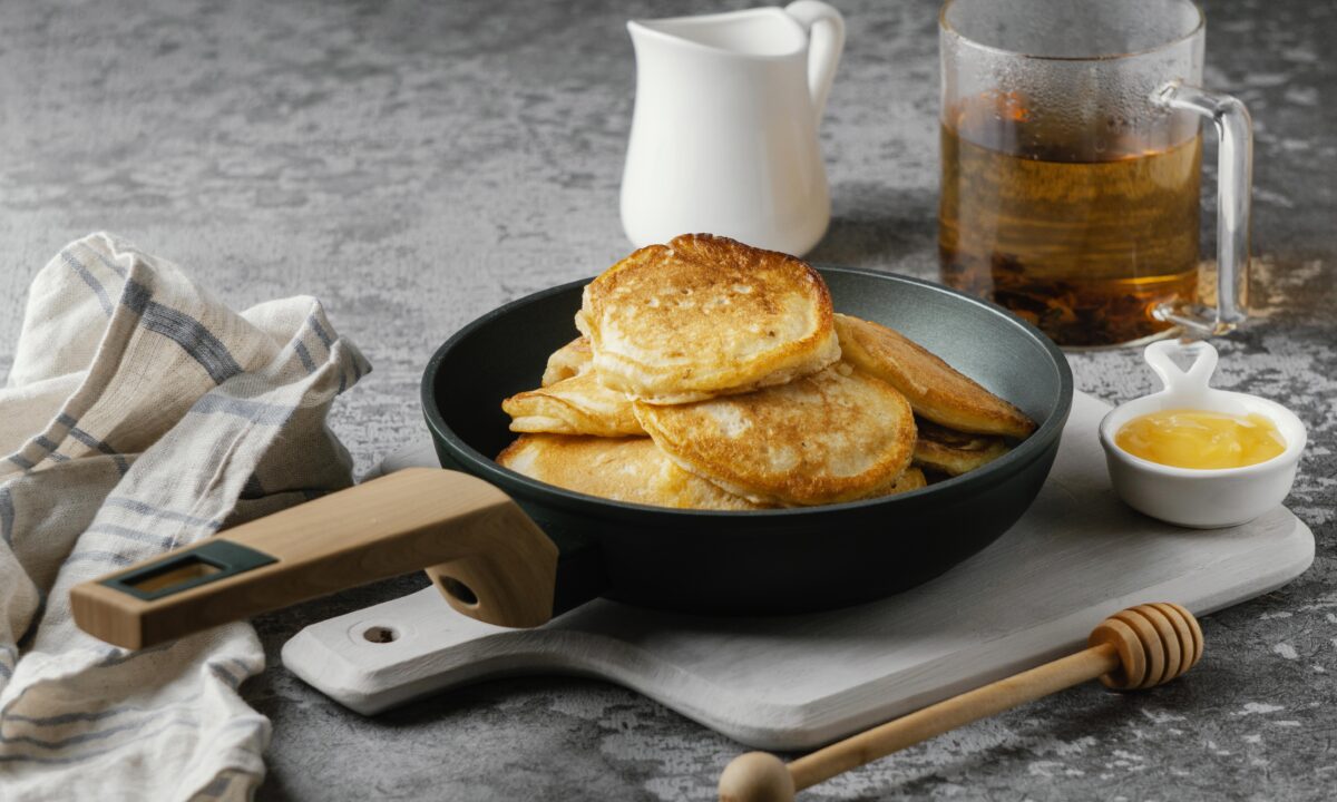 Оладьи на ряженке