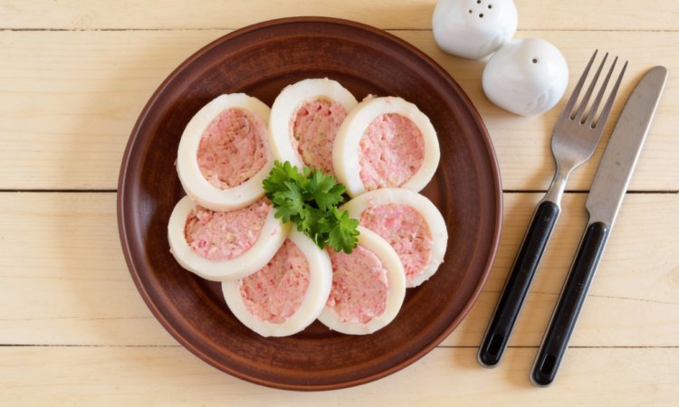 Фарширований кальмар