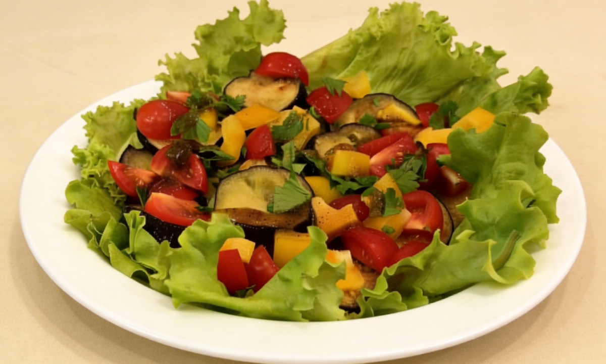 тёплый салат