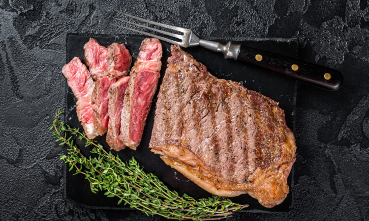 мраморный стейк