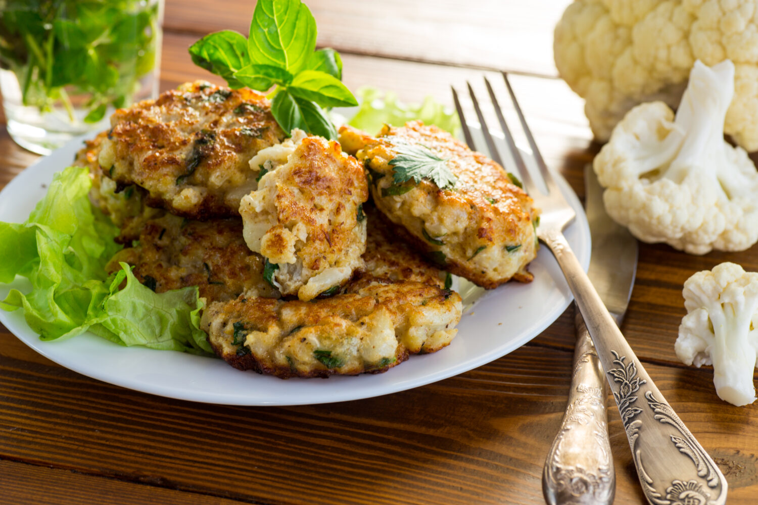 Соковиті котлети з цвітної капусти з хрусткою скоринкою