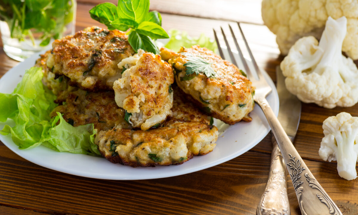 Соковиті котлети з цвітної капусти з хрусткою скоринкою